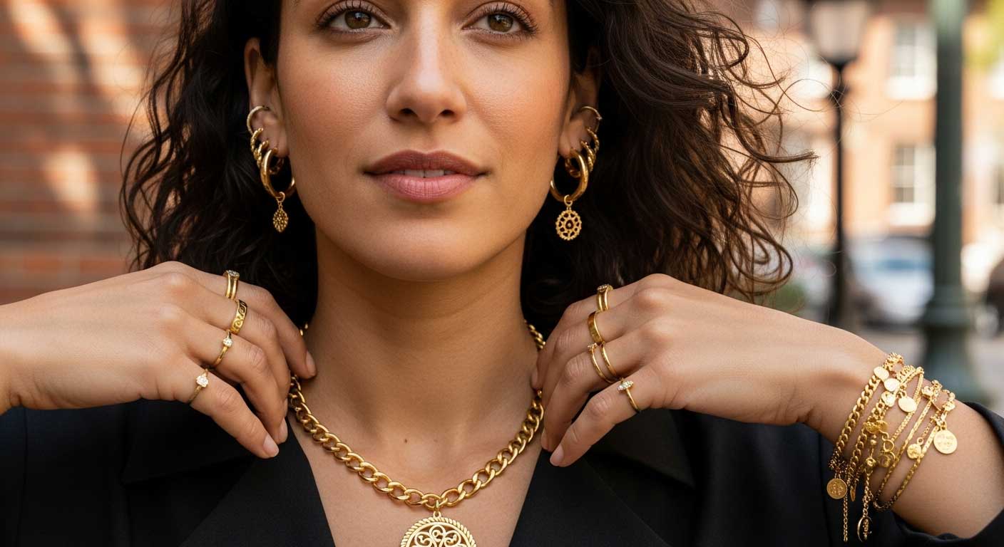 joyas de mujer en oro solido