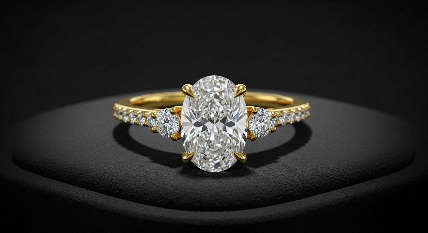 Diamond Yellow Gold Ring