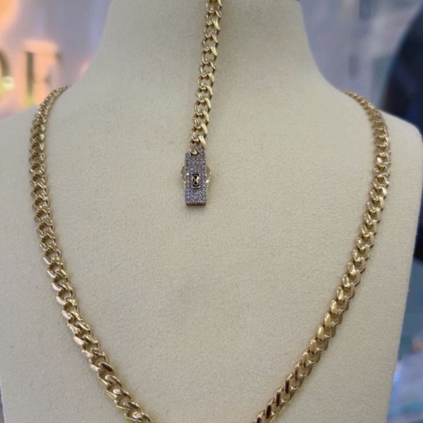 Juego de gargantilla y manilla monaco 10k