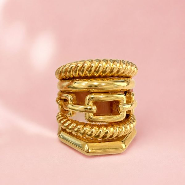 ANILLO SOLIDO SIZE 7.5 EN 14K