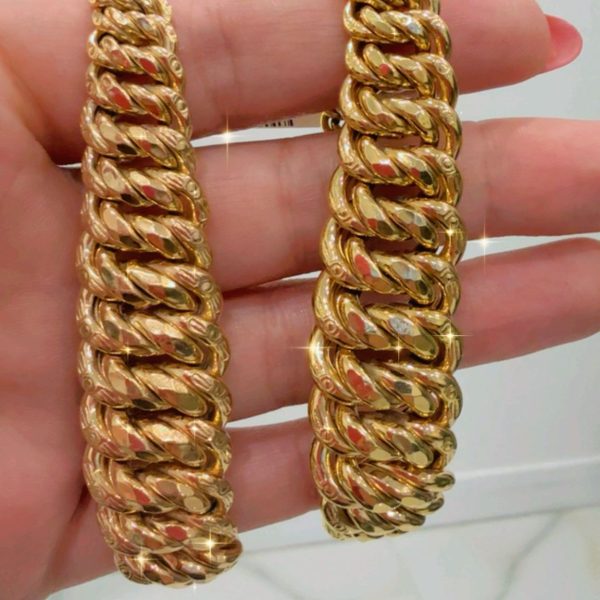 MANILLAS CORTE PRINCESA SIZE 7 EN 10K